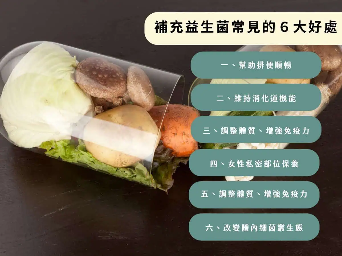 常見的益生菌種類：補充益生菌的六大好處